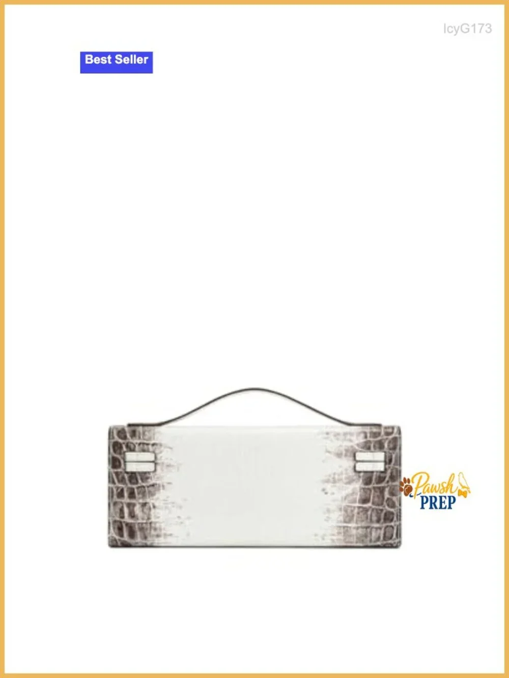 Structured Top Handle Satchel Croc-Embossed Vegan Leather Crossbody Bag